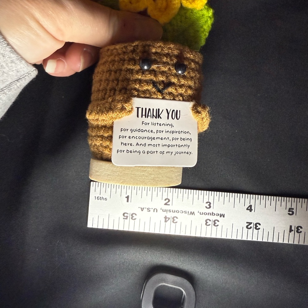 Gossby Crochet Positive Sunflower - Picture 4 of 8